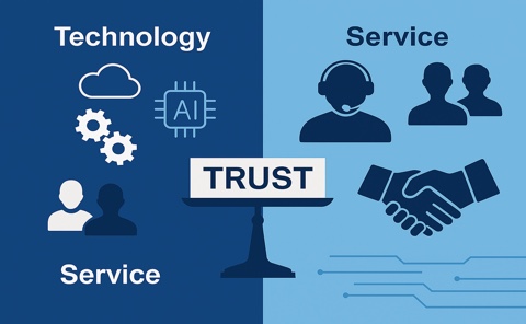 Technology Gets Attention. Service Earns Trust