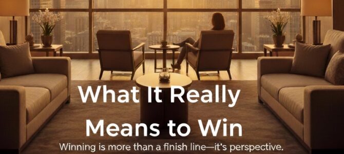 What It Really Means to Win: A Reflection from a Hilton Lobby