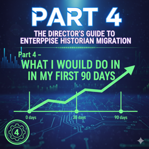 The Director’s Guide to Enterprise Historian Migration: Part 4 – What I Would Do in My First 90 Days