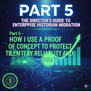 The Director’s Guide to Enterprise Historian Migration: Part 5 – How I Use a Proof of Concept to Protect Telemetry Reliability and Cost