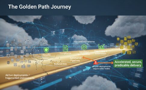 Golden Paths: Scaling Secure Software Delivery in the Cloud
