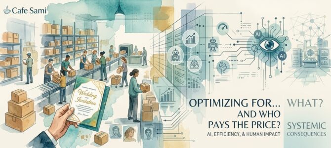 When We Make a System More Efficient, Who Pays the Price? When We Make a System More Efficient, Who Pays the Price?